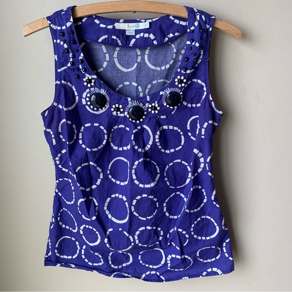 Boden Embellished tank top